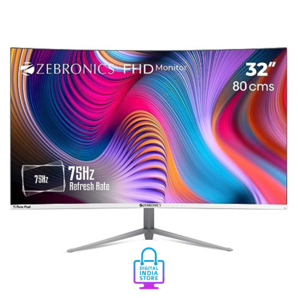 ZEBRONICS AC32FHD LED Curved | Digital India Store